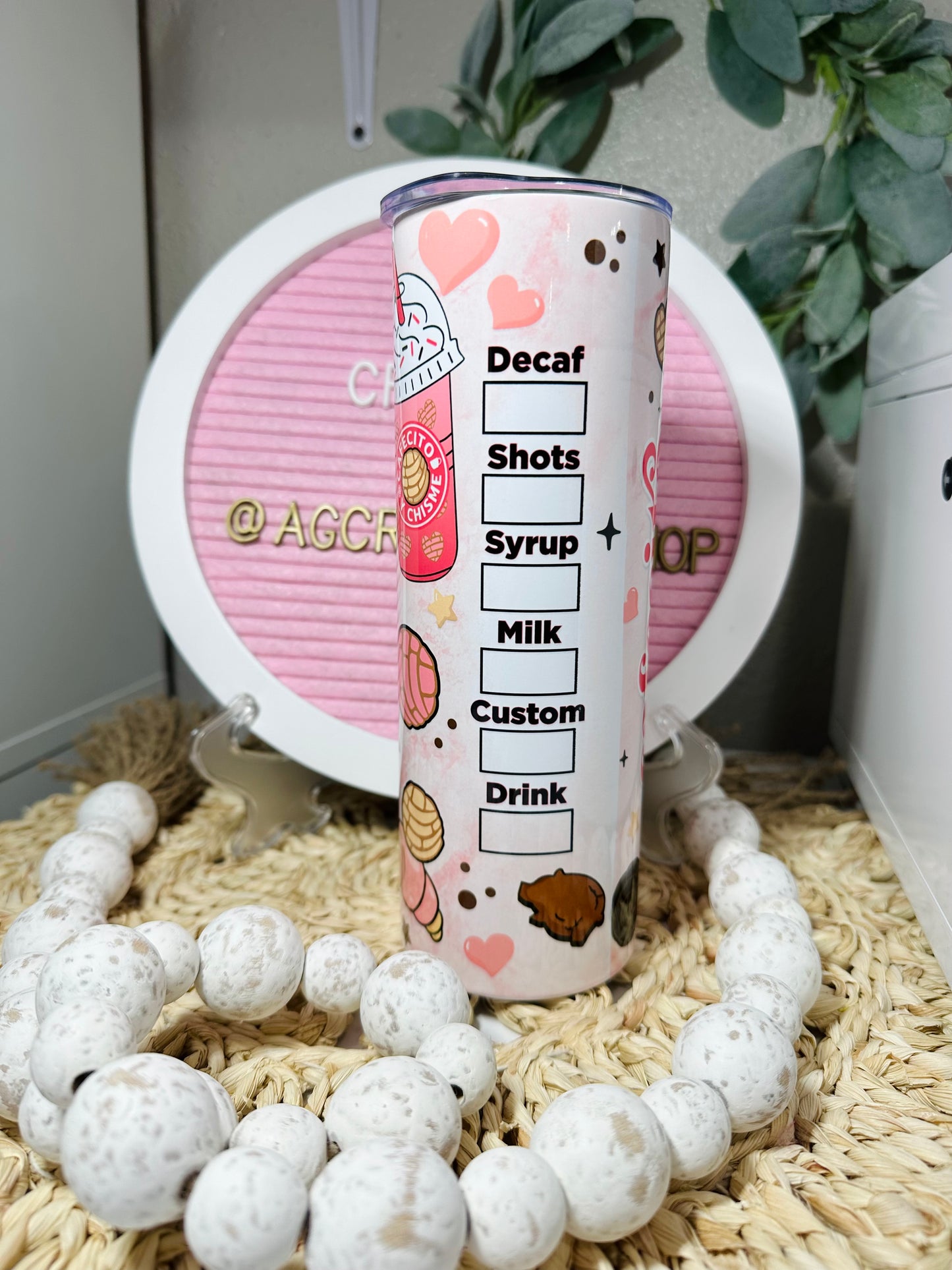 Cafecito y Chisme Tumbler