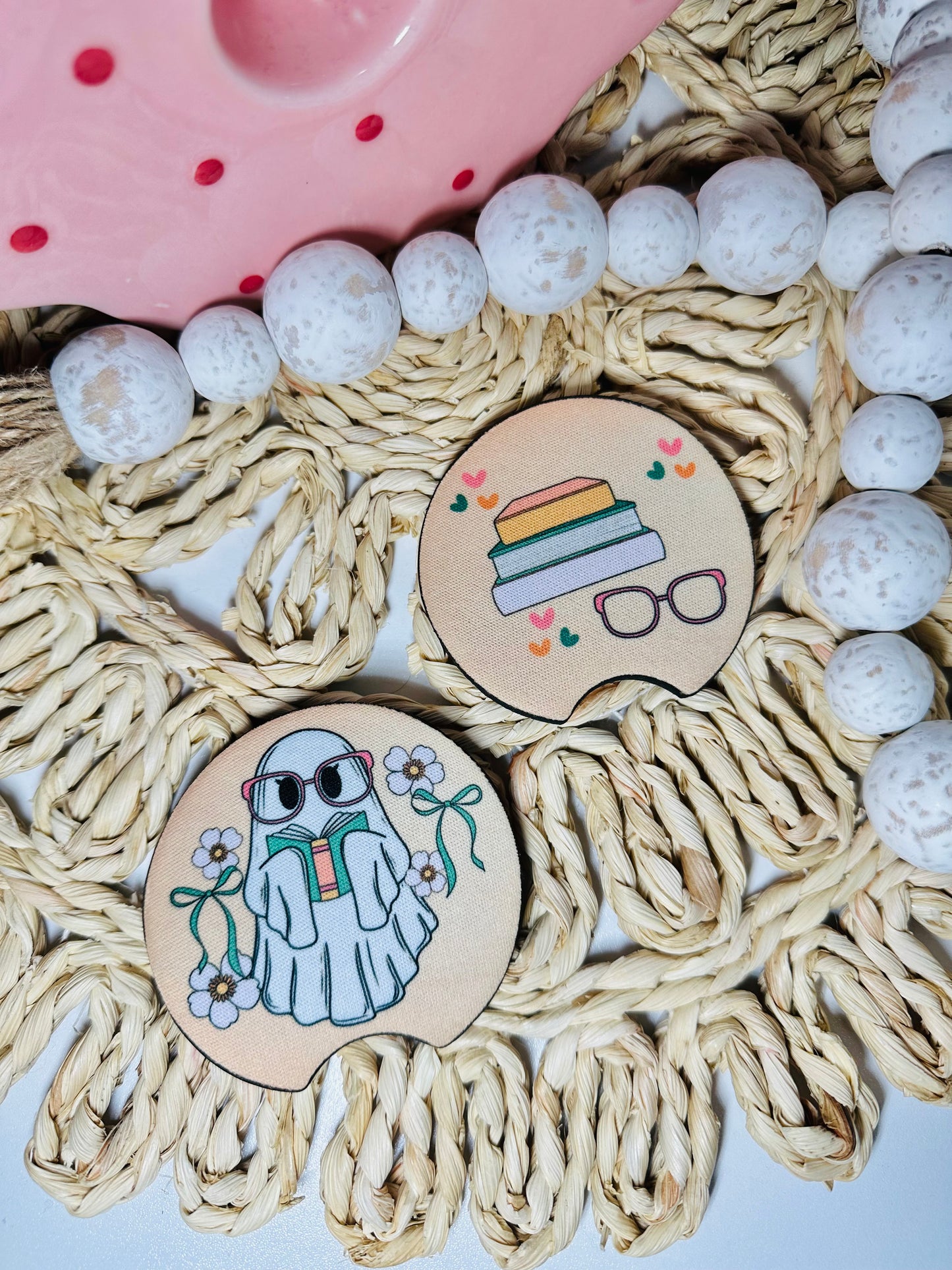 Bookish Girly Coasters