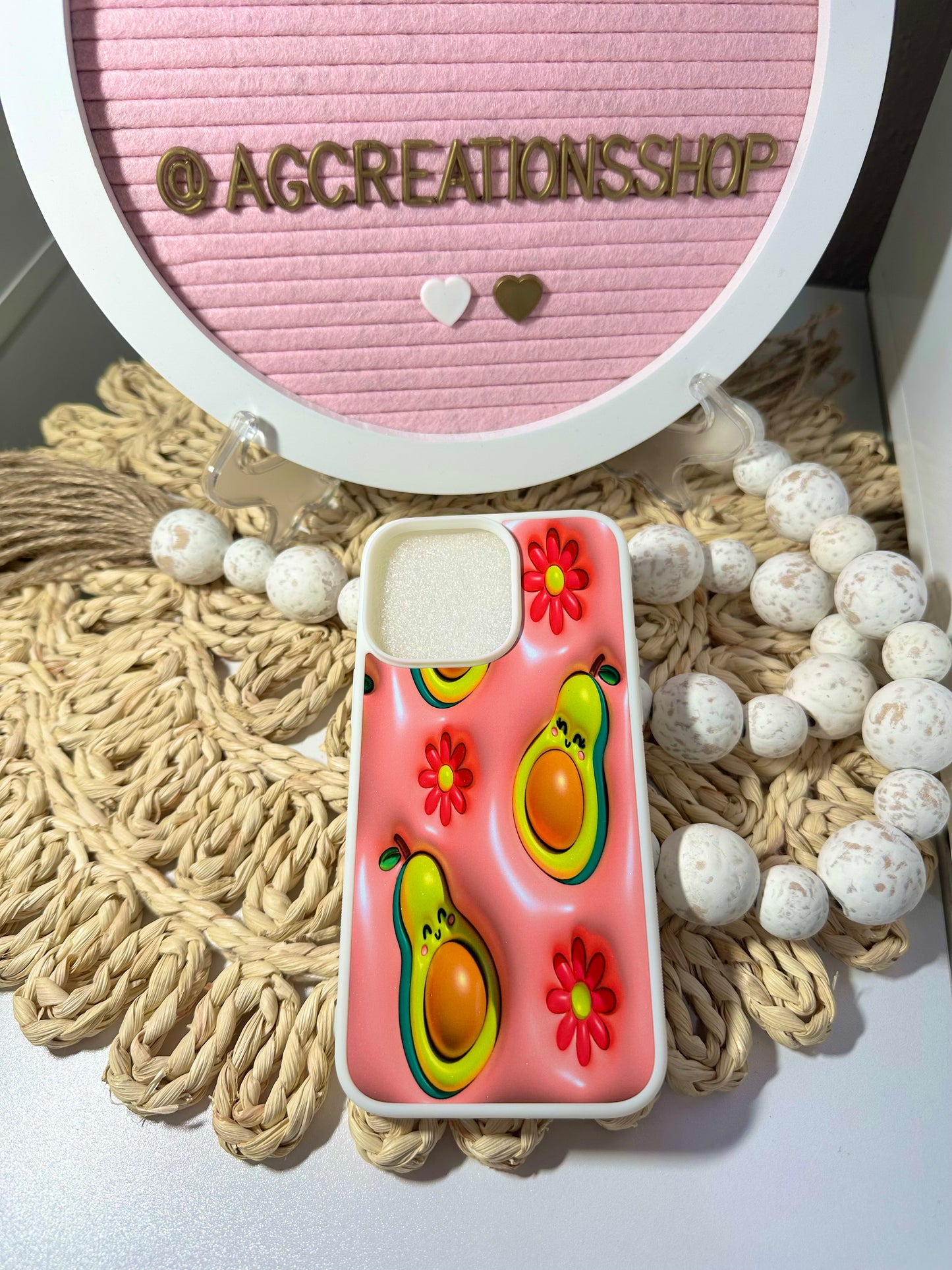 Pink Avocado Case
