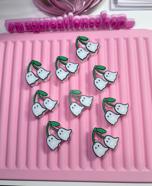 Ghost Cherry Straw Topper